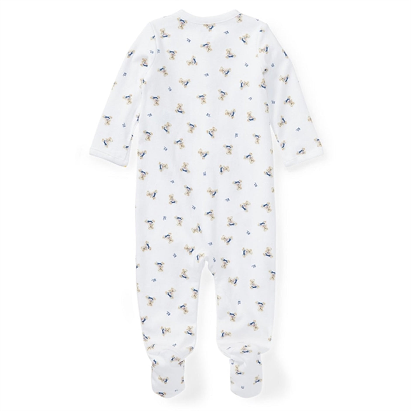 Ralph Lauren Baby Boy Jumpsuit White/Blue Multi
