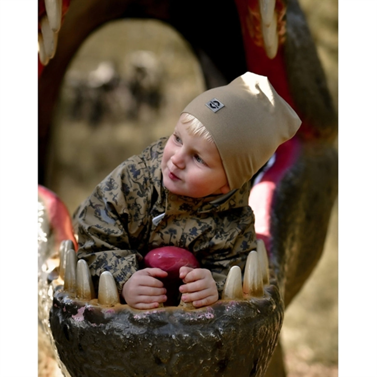 Mikk-Line Rainset AOP Olive Gray