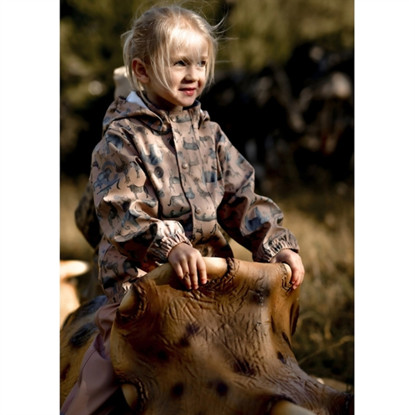 Mikk-Line Rainset AOP Zoo Nougat