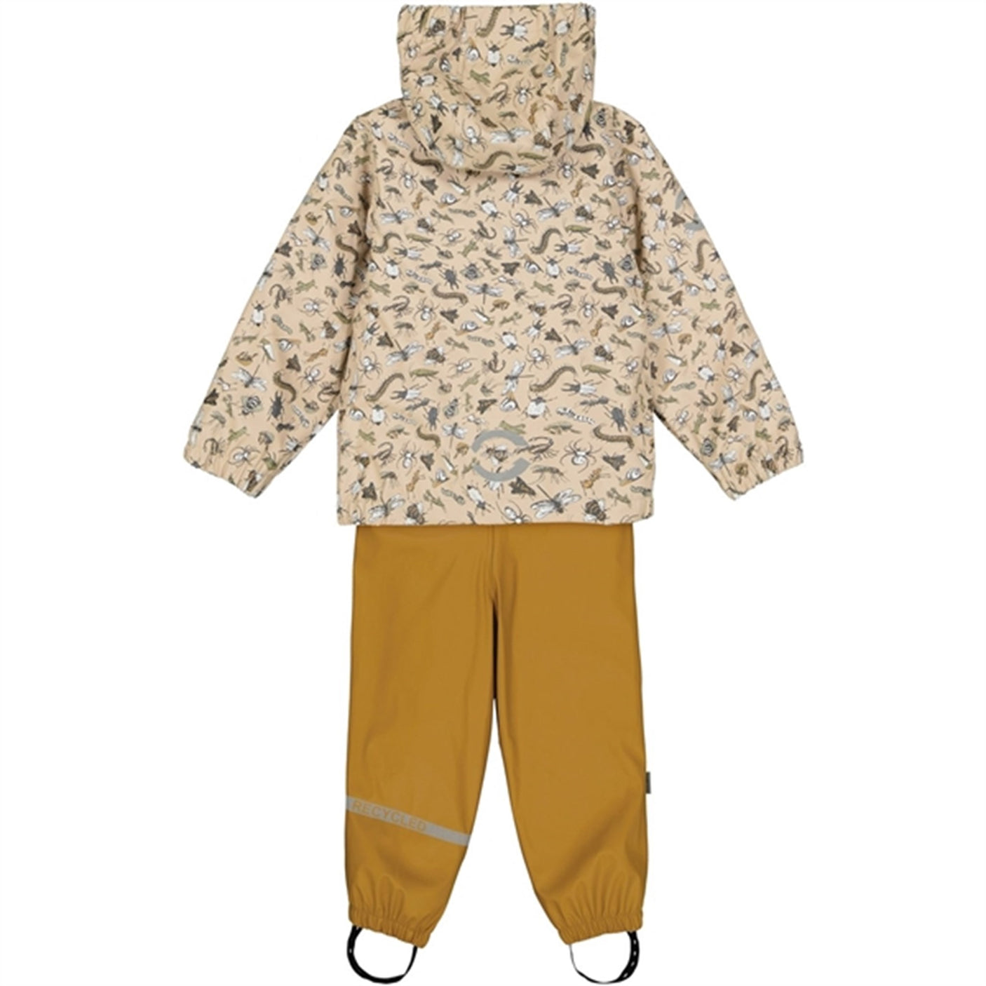 Mikk-Line Rainwear Set Brown Sugar