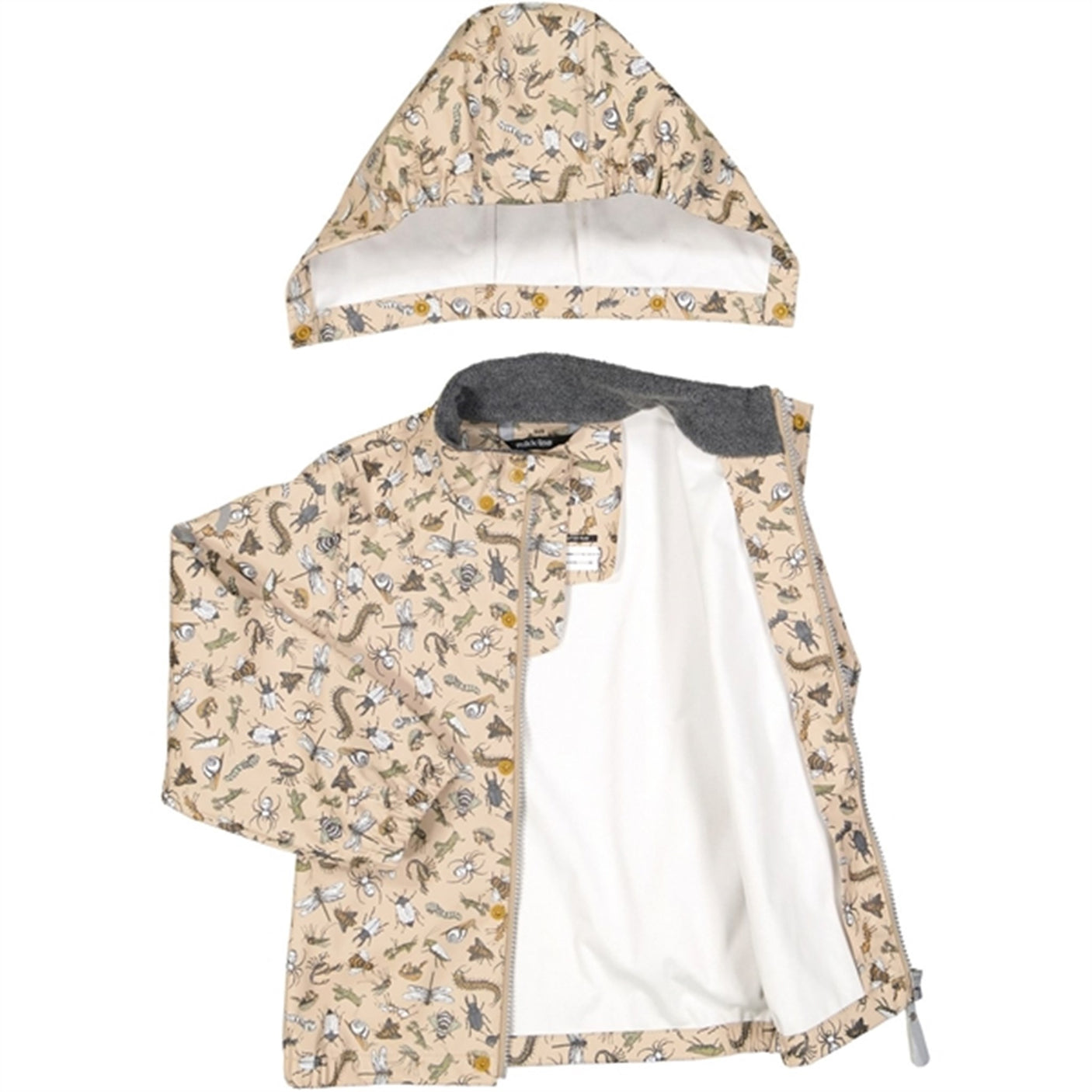 Mikk-Line Rainwear Set Brown Sugar