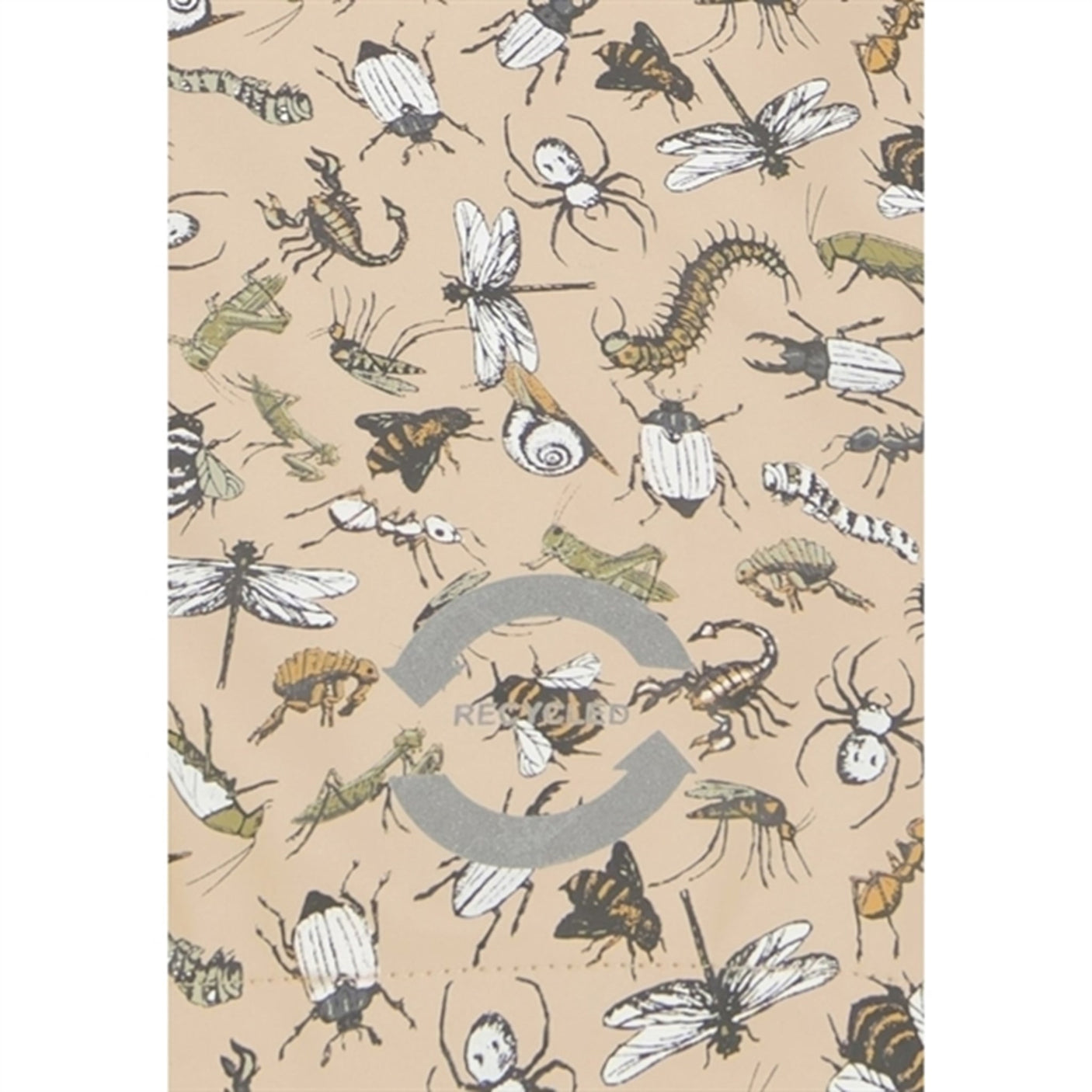 Mikk-Line Rainwear Set Brown Sugar