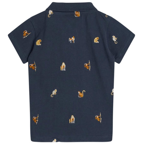 Hust & Claire Mini Adrian Poloshirt Blue Moon