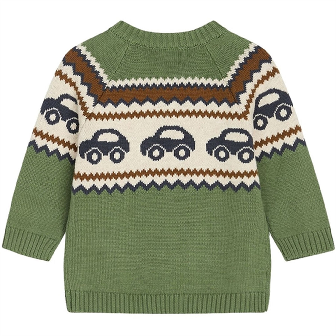 Hust & Claire Baby Elm Green Palle Knit Sweater