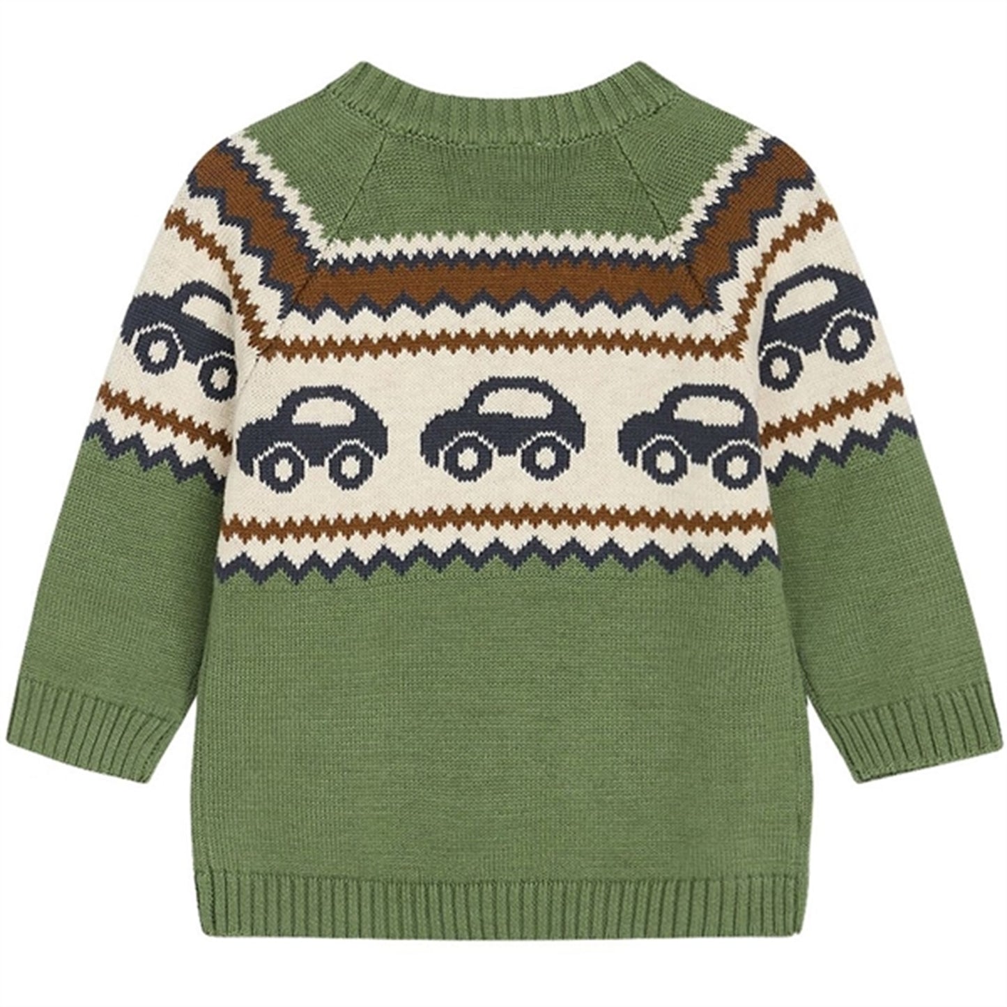 Hust & Claire Baby Elm Green Palle Knit Sweater