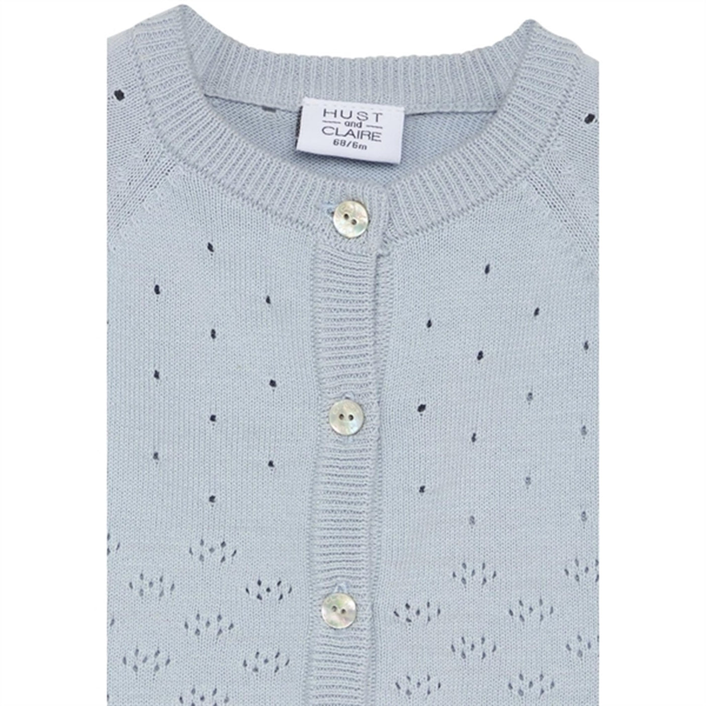 Hust & Claire Blue Flax Cillja Cardigan