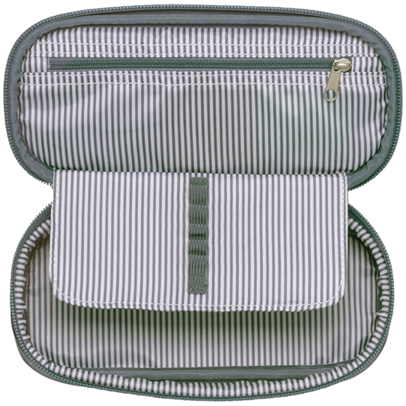 Beckmann Ovalt Pencilcase Froggy Green