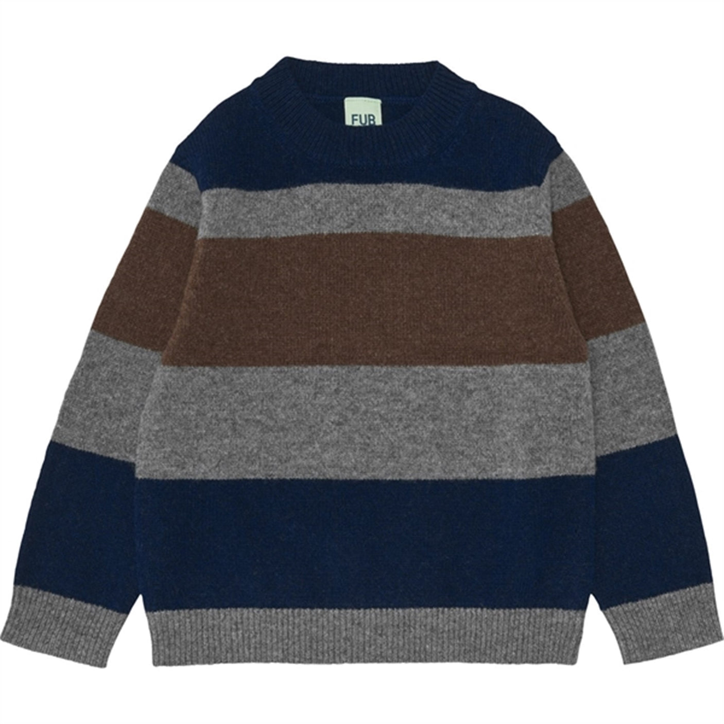 FUB Lambswool Sweatshirt Stripe