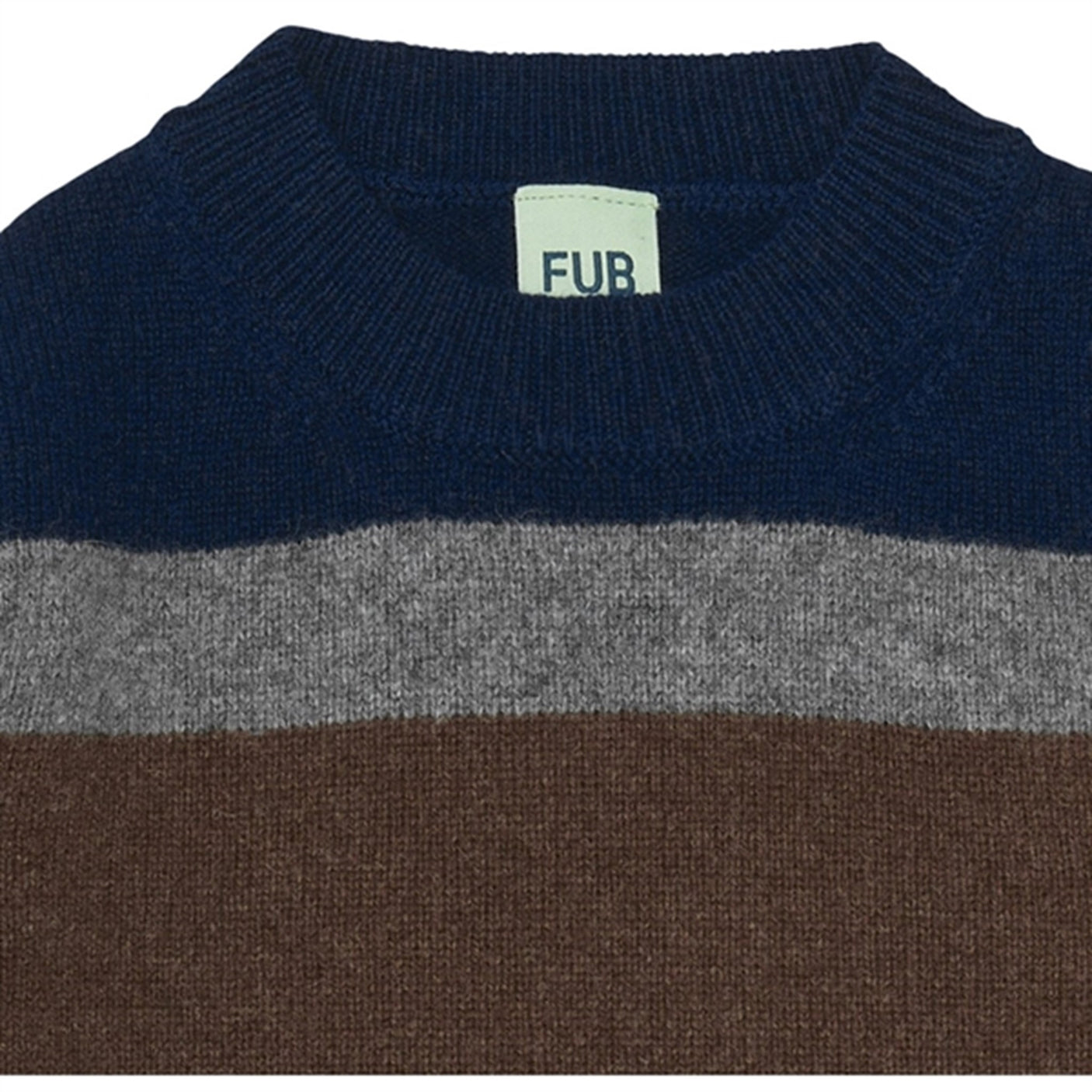 FUB Lambswool Sweatshirt Stripe