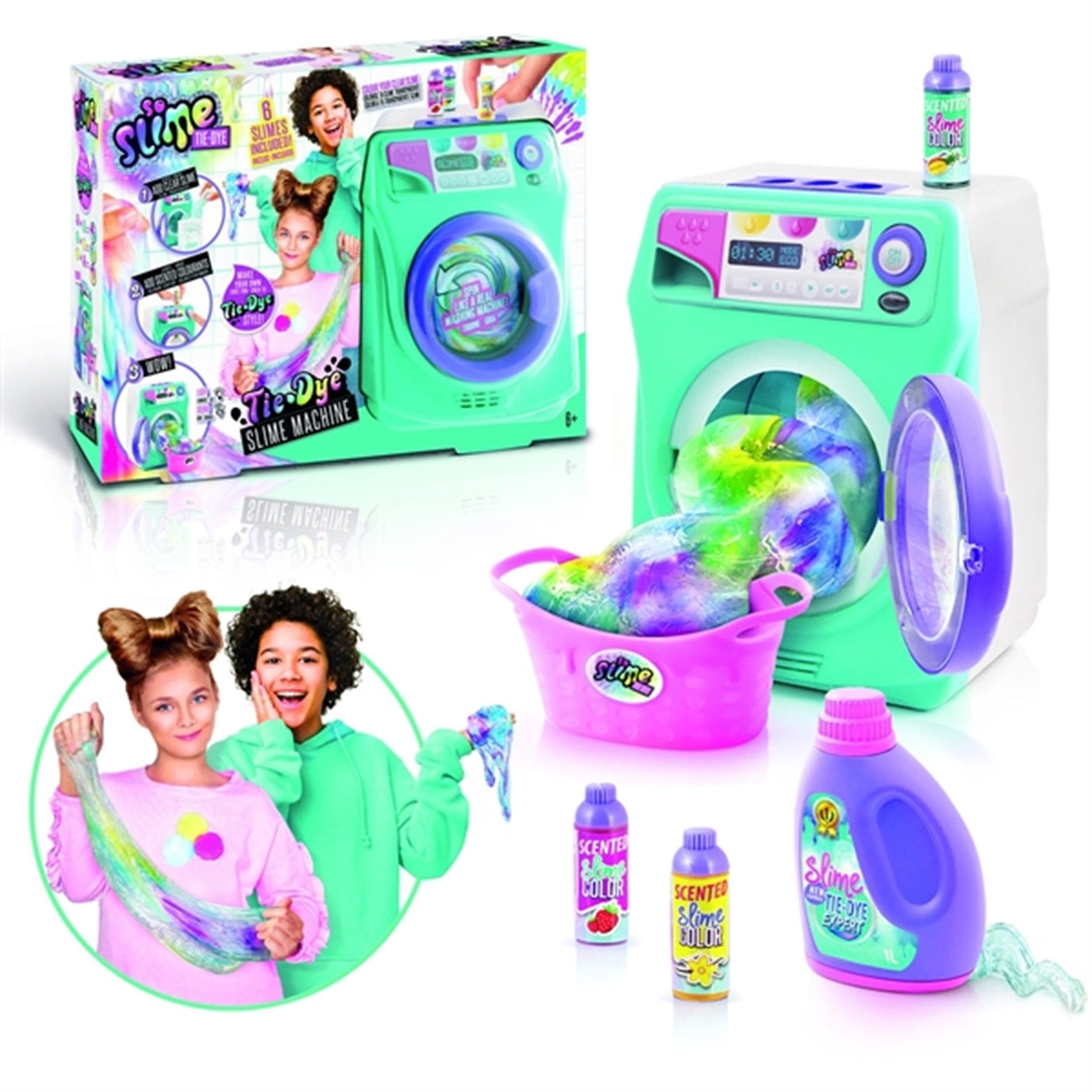 So Slime Tie Dye Washing Machine