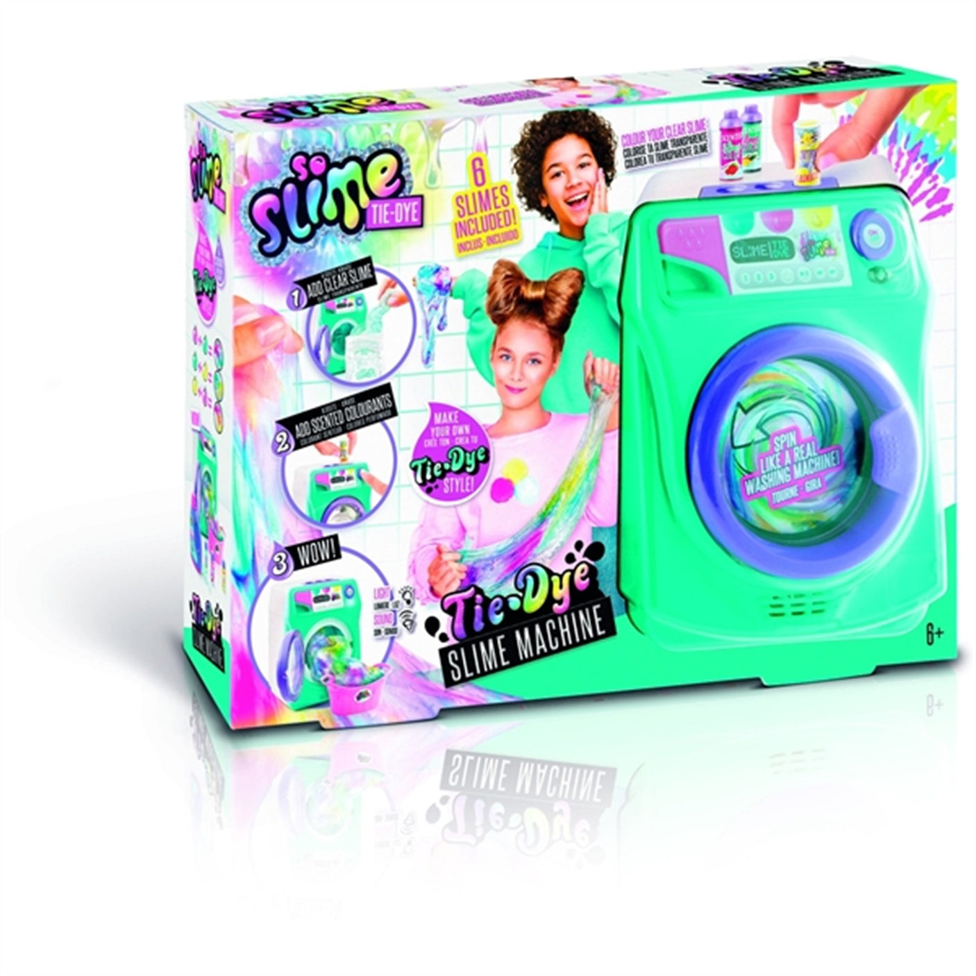So Slime Tie Dye Washing Machine