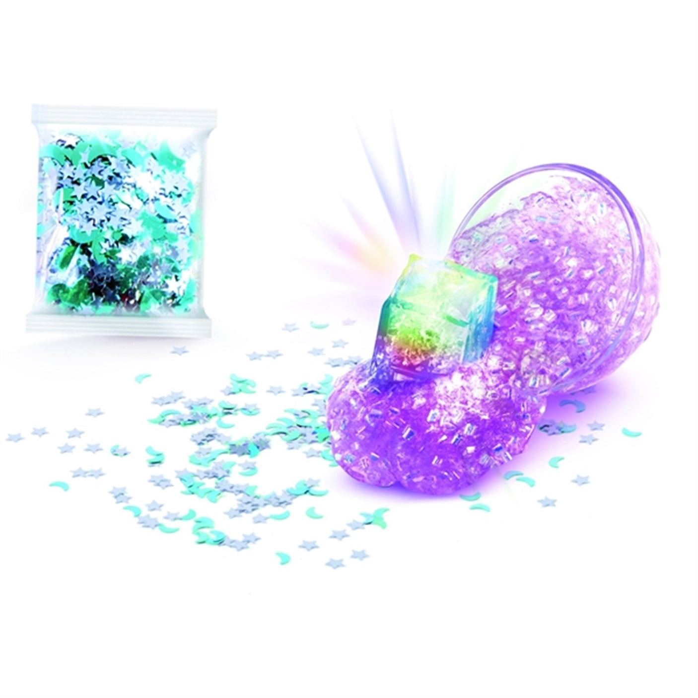 So Slime Light Up Cosmic Crunch Purple