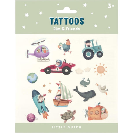 Little Dutch Jim & Friends Tatoveringer