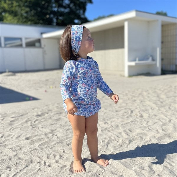 Petit Crabe Betsy B Sydney Swim Shirt Liberty© fabric