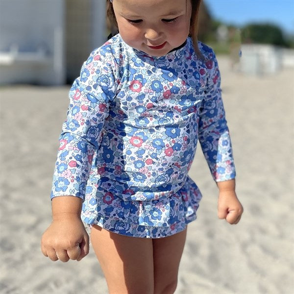 Petit Crabe Betsy B Sydney Swim Shirt Liberty© fabric