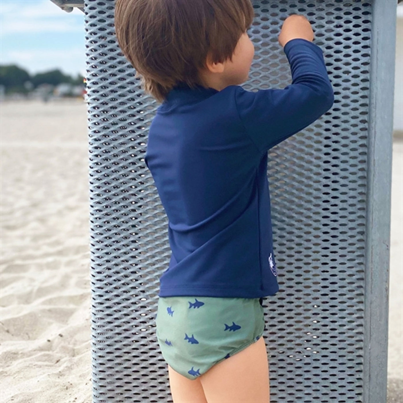 Petit Crabe Blue Sydney UV Shirt