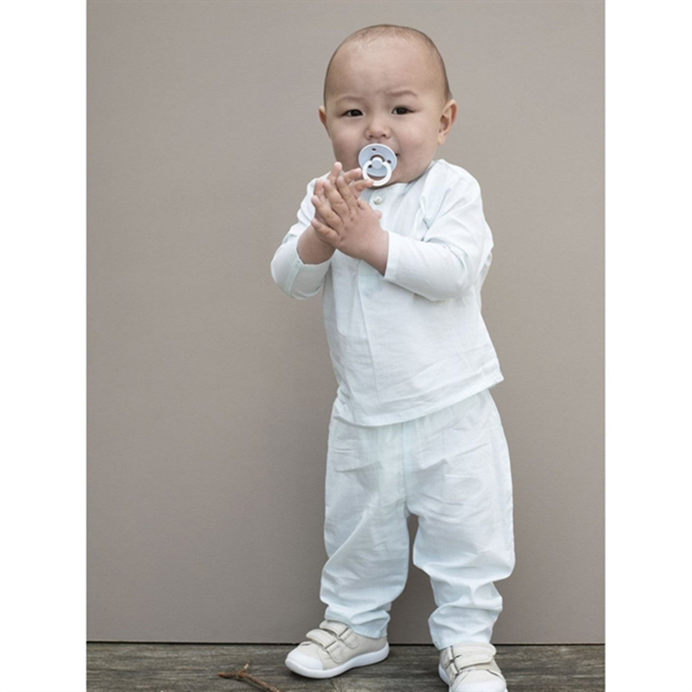 Serendipity Misty Blue Baby Pants