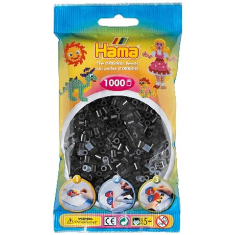 HAMA Midi Beads 1000 pcs Black