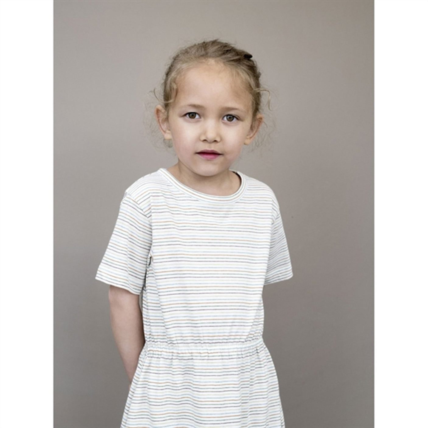 Serendipity Rainbow Stripe Jersey Dress