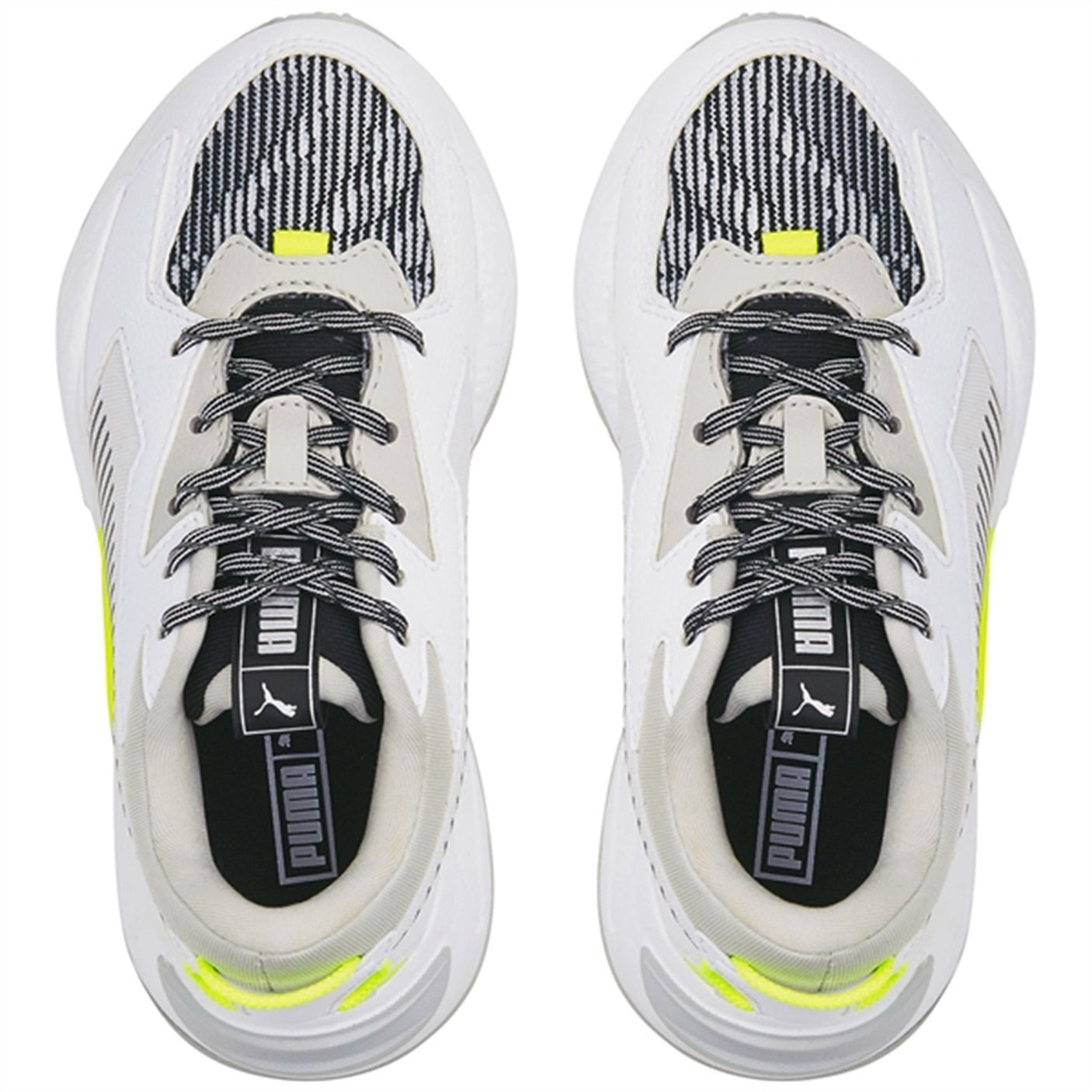 Puma RS-Z Visual Effects White Black Yellow Alert