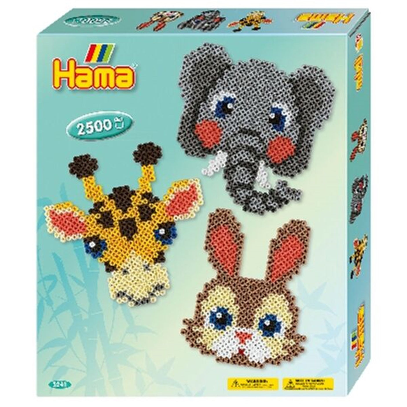 HAMA Midi Giftbox Animal Faces