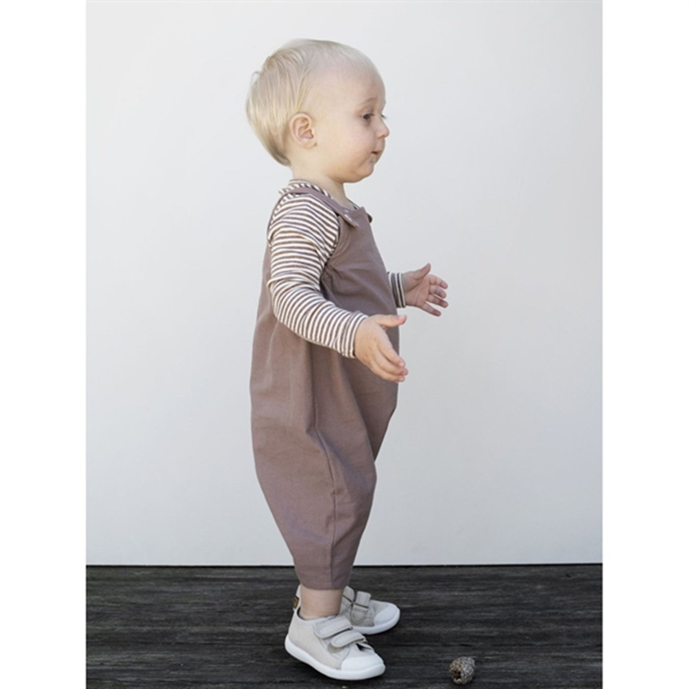 Serendipity Redwood Baby Overalls