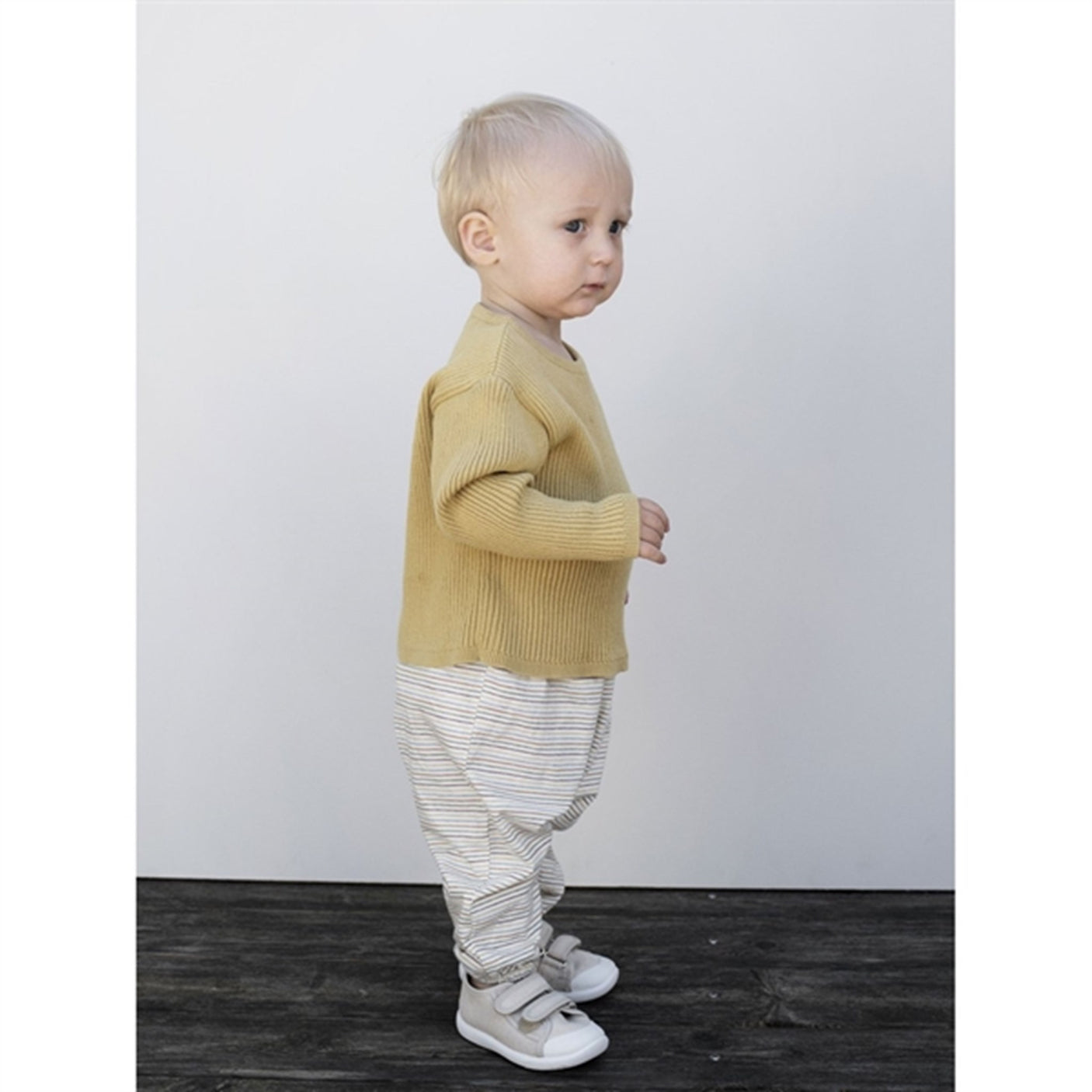 Serendipity Rainbow Stripe Baby Jersey Pants