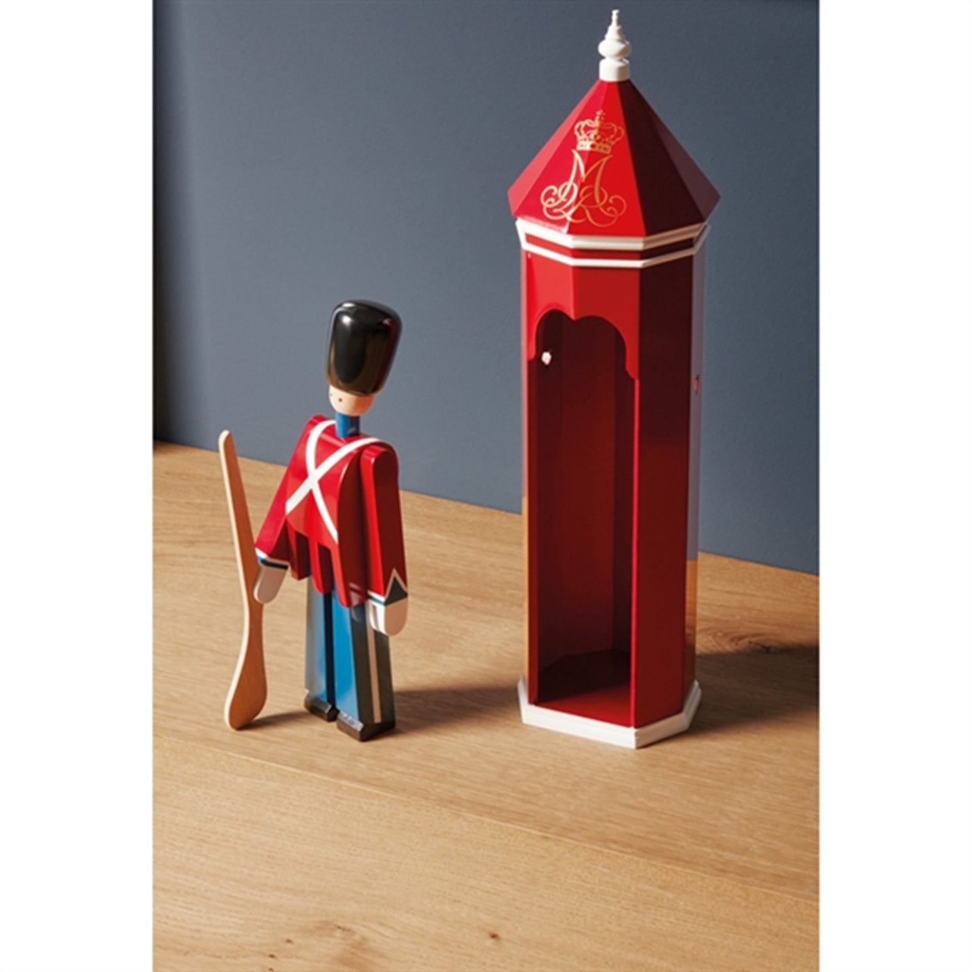 Kay Bojesen Private Small Red/Blue/White