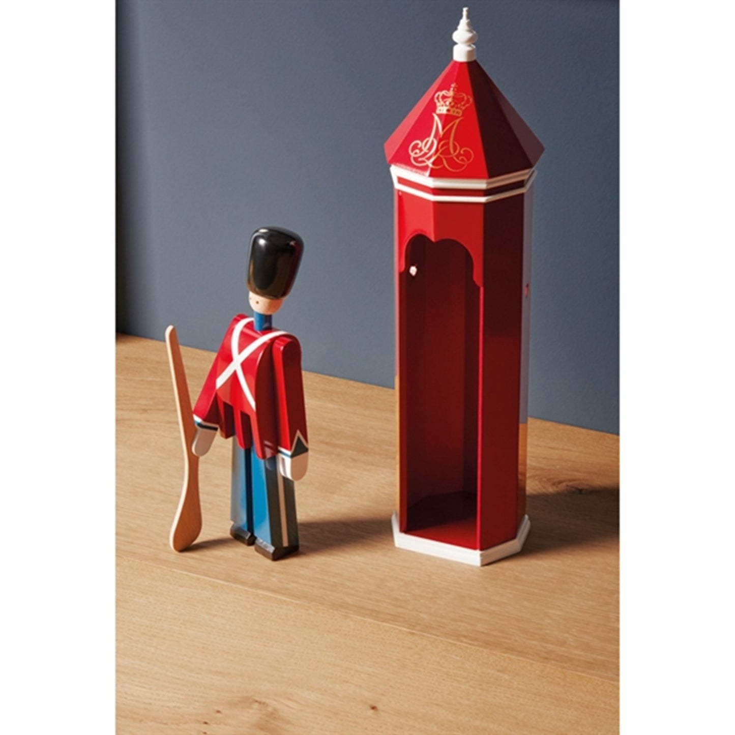 Kay Bojesen Private Small Red/Blue/White