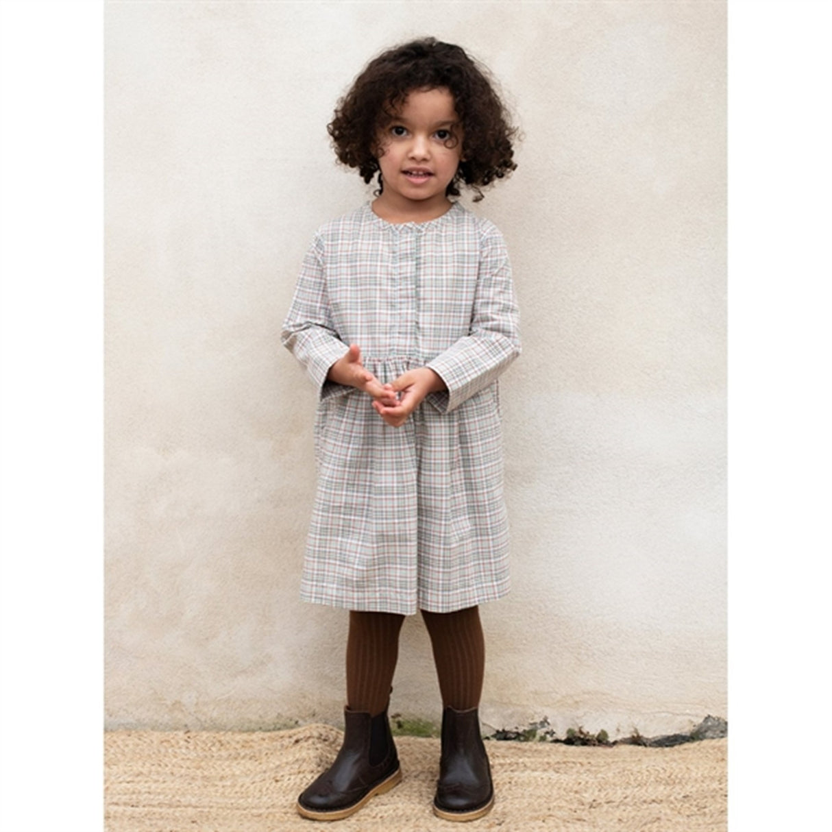 Serendipity Mintchecks Dress