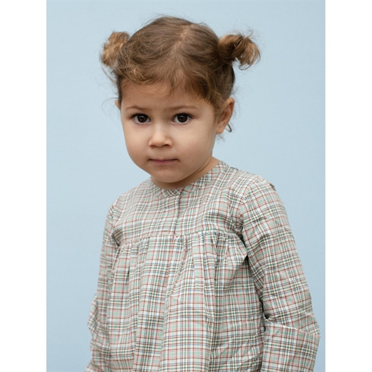 Serendipity Mintchecks Baby Dress