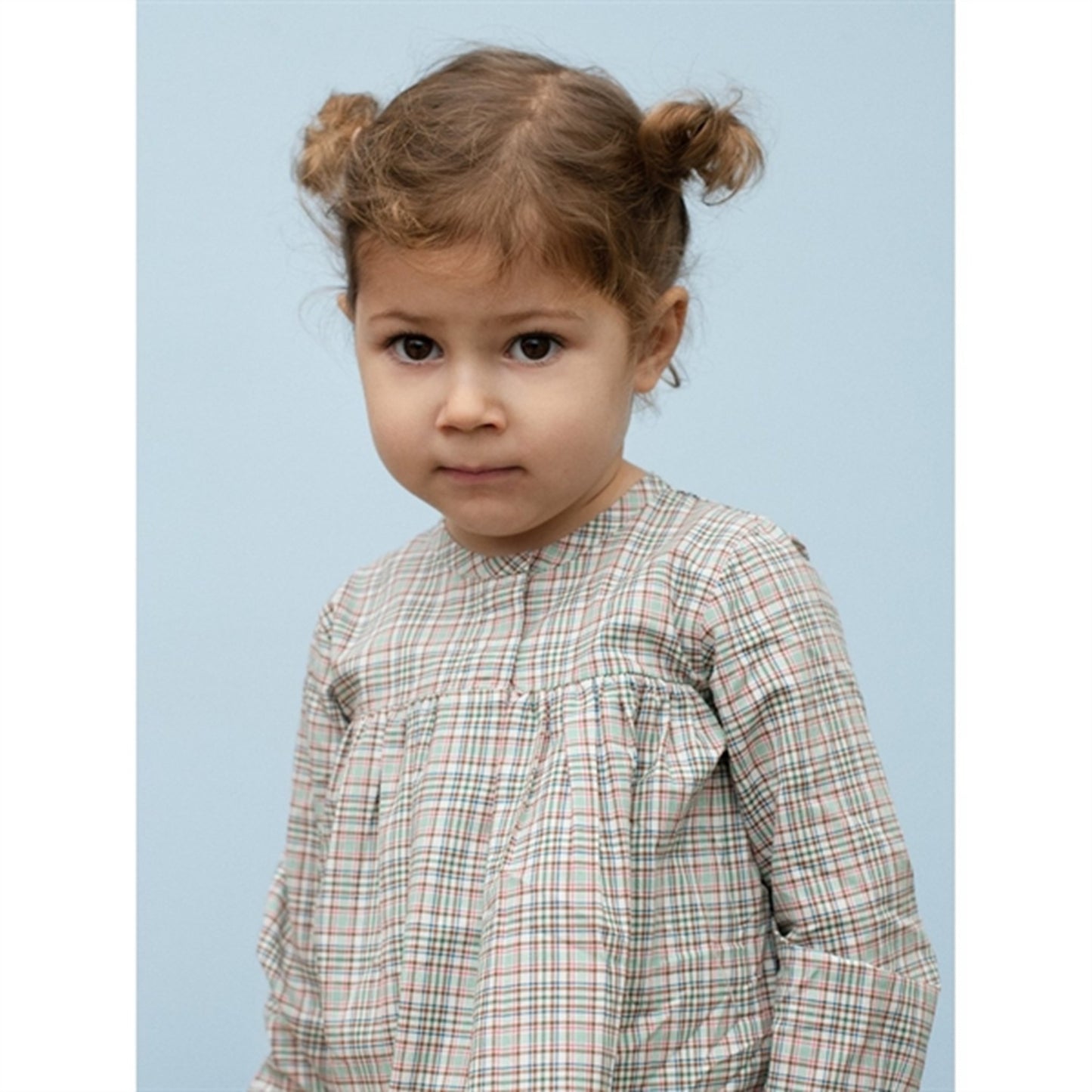 Serendipity Mintchecks Baby Dress