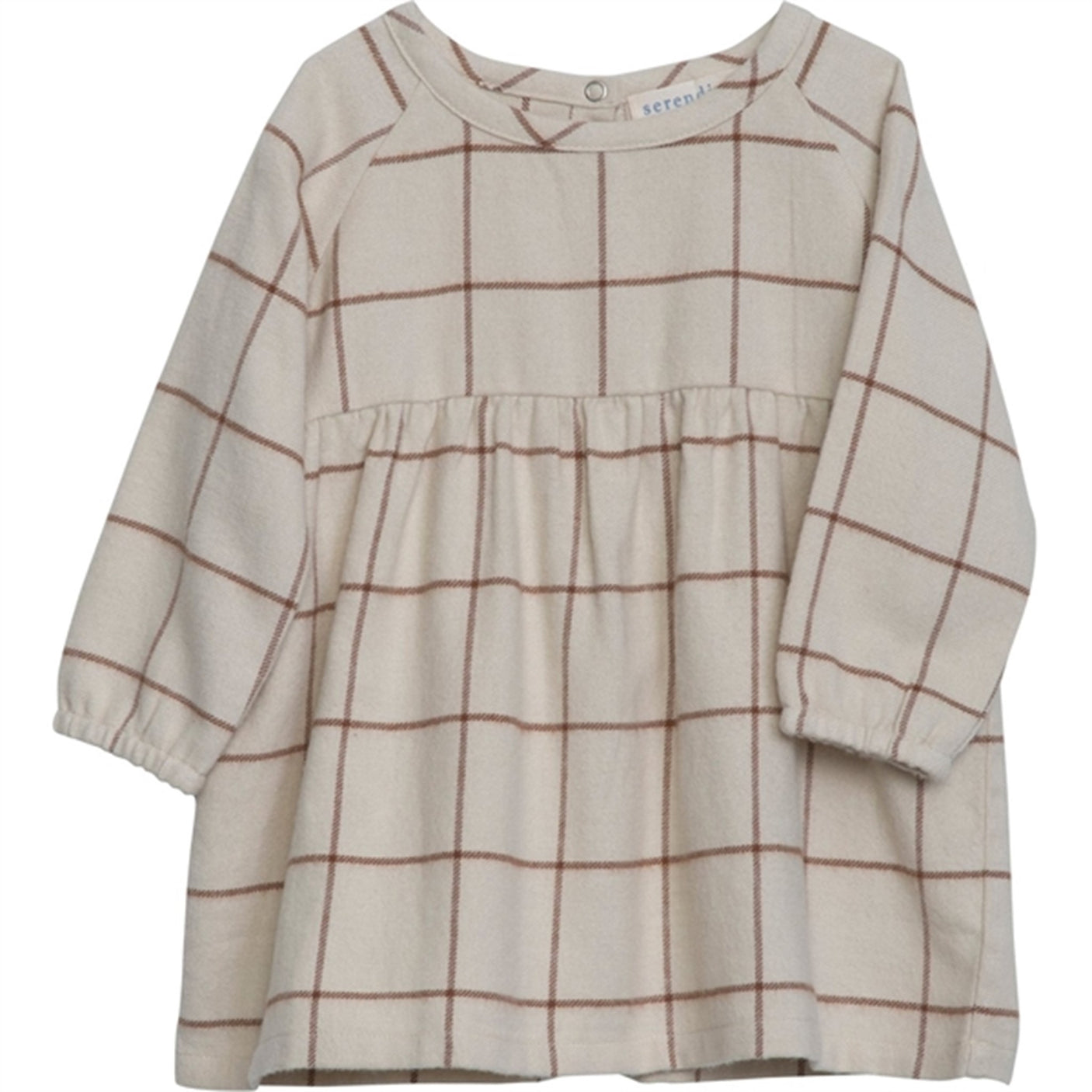 Serendipity Chocolatechecks Baby Brushed Dress