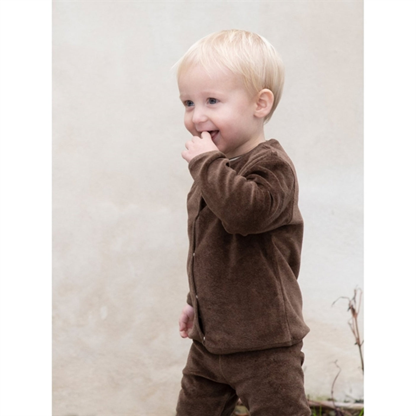 Serendipity Chestnut Baby Velour Jacket