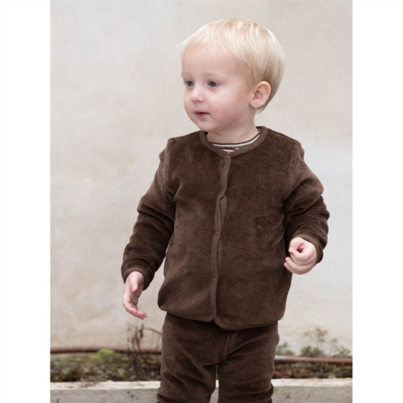 Serendipity Chestnut Baby Velour Jacket