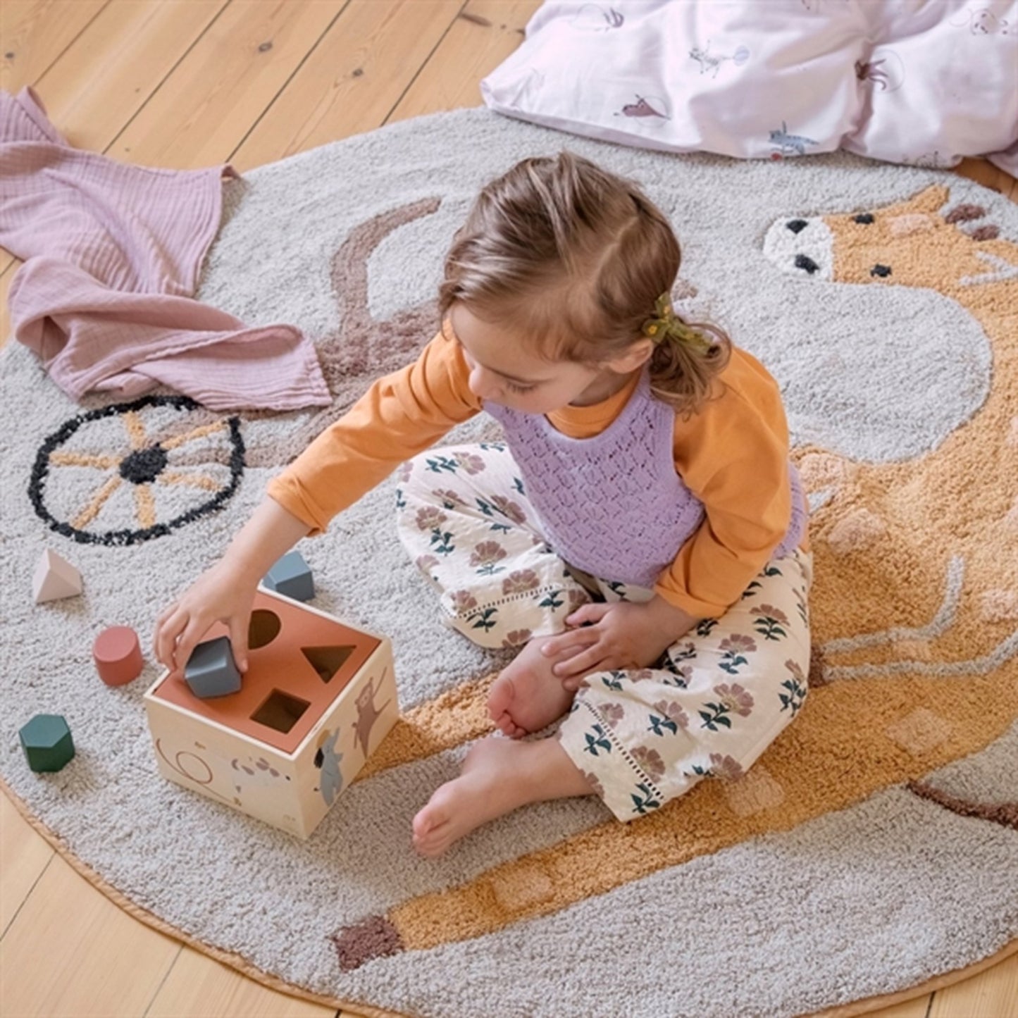 Sebra Floor Mat Toes/Builders Beige