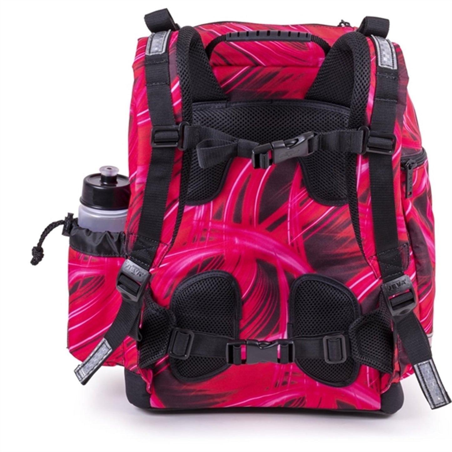 JEVA School Bag Pink Lightning