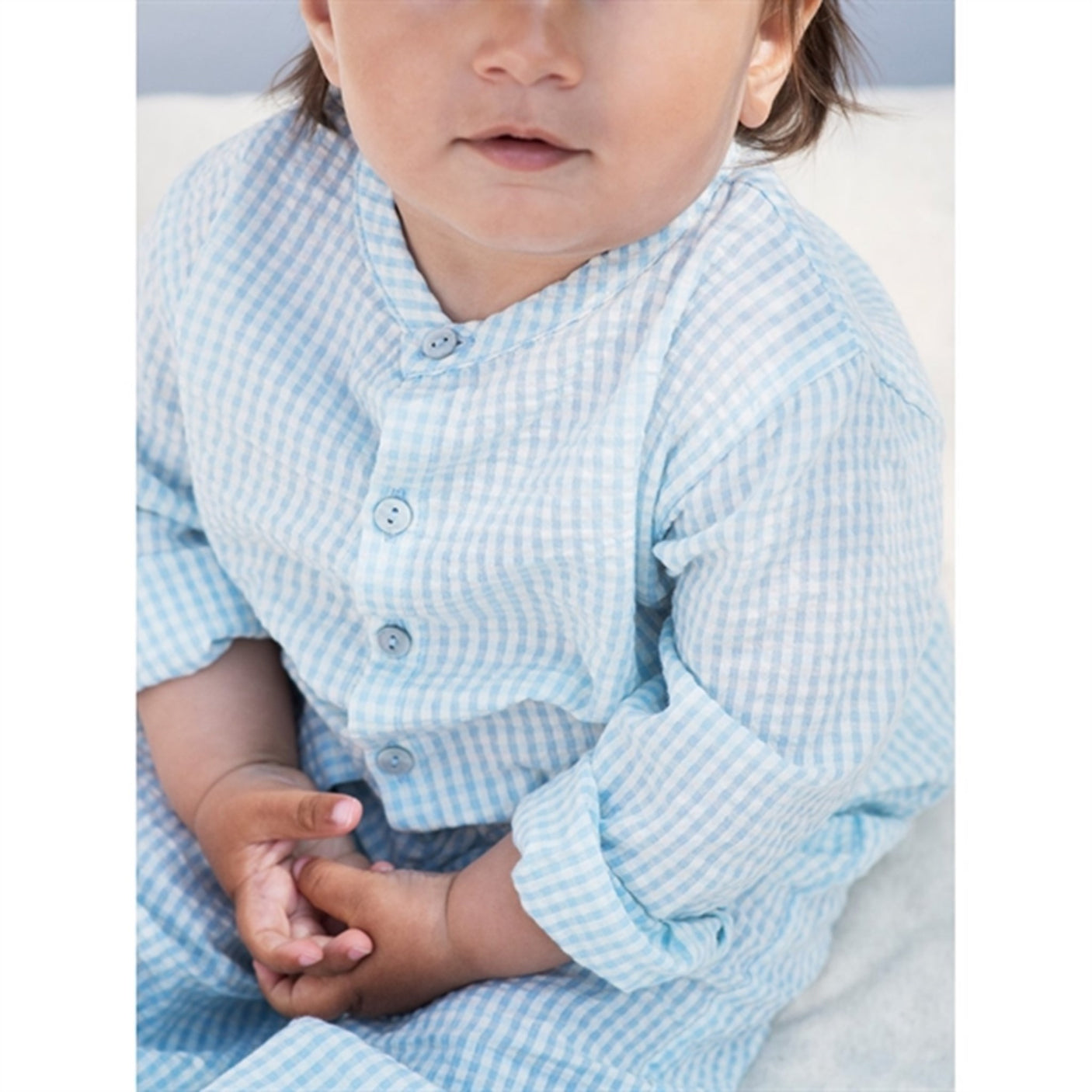 Serendipity Aquachecks Baby Shirt