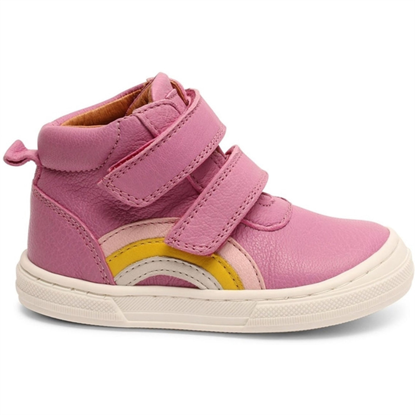 Bisgaard Rainbow Velcro Shoe Pink