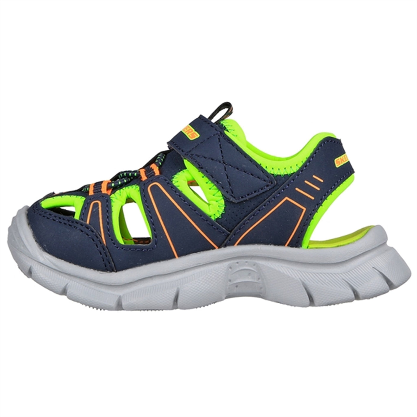 Skechers Relix Lightweight River Sandal Navy Lime