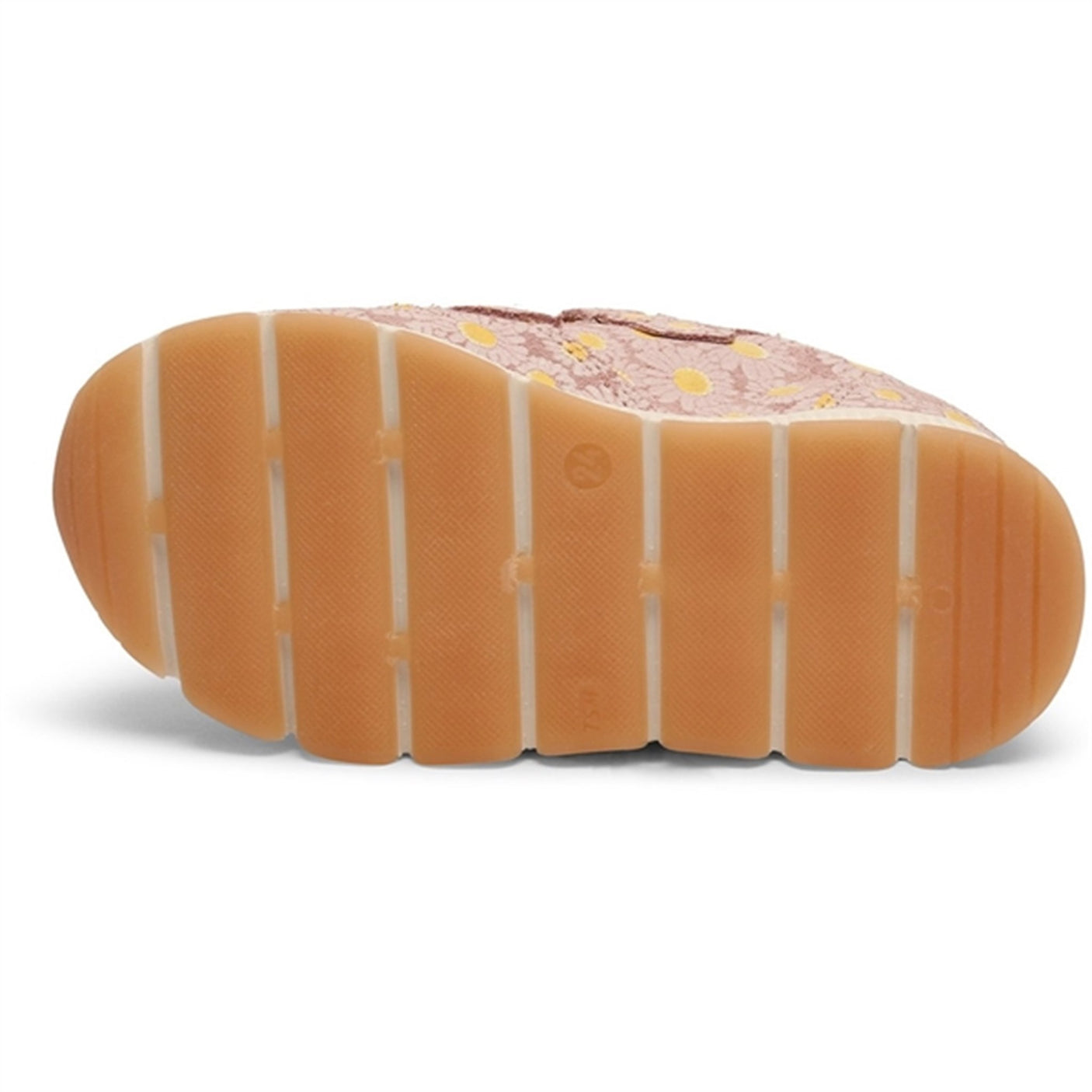 Bisgaard Luka V Velcro Shoe Rose Flowers