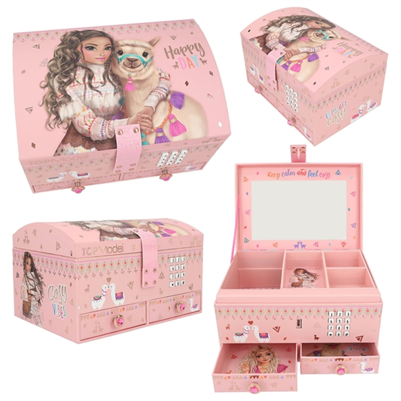 TOPModel Jewelry Box with Code and Music