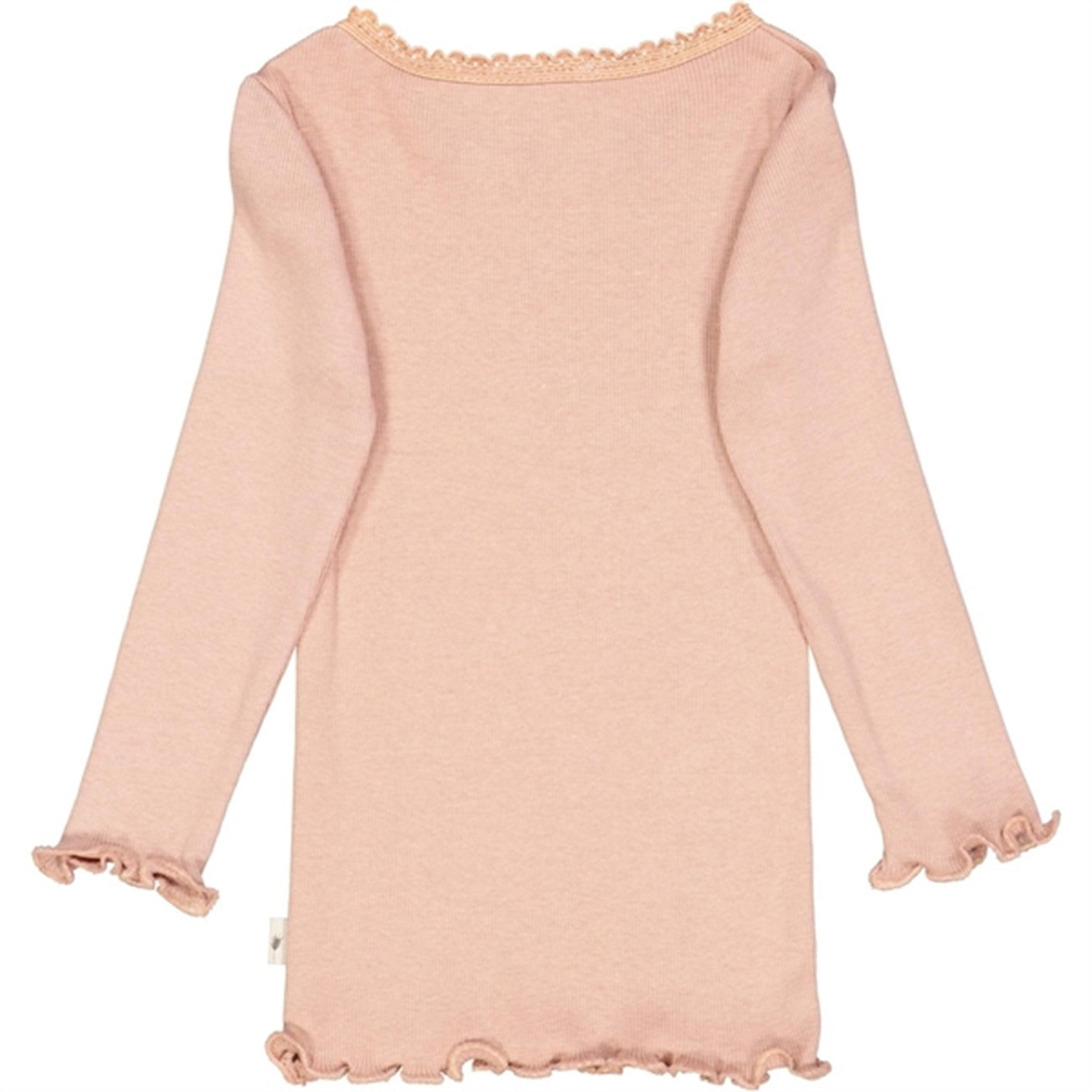 Wheat Rose Dawn Rib Lace Blouse