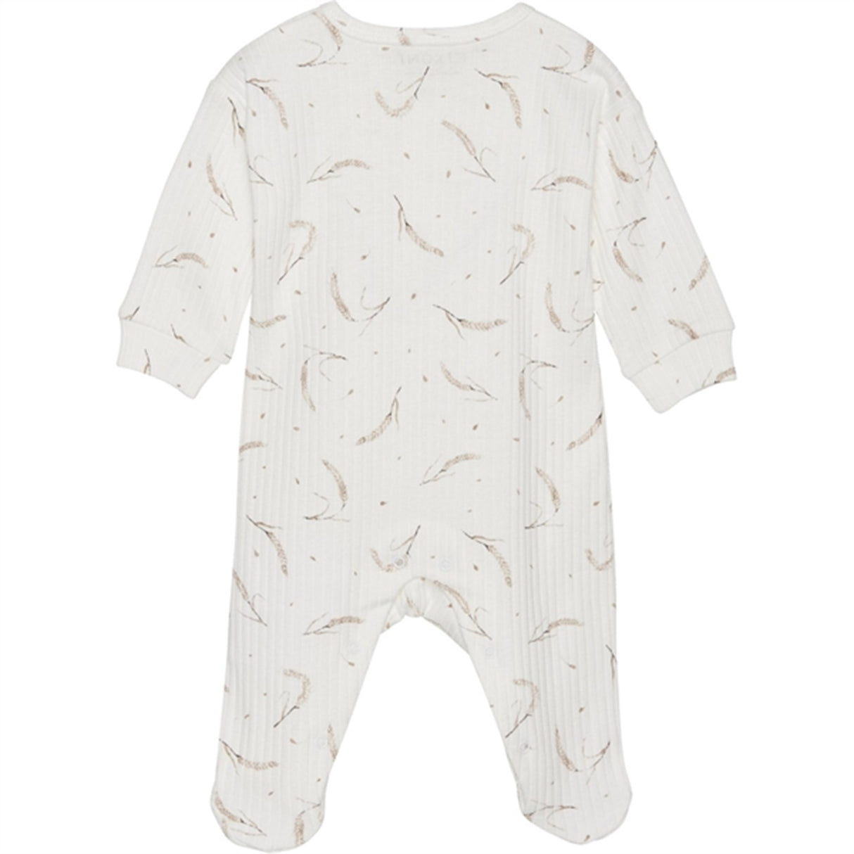 FIXONI Egret Rib Onesie