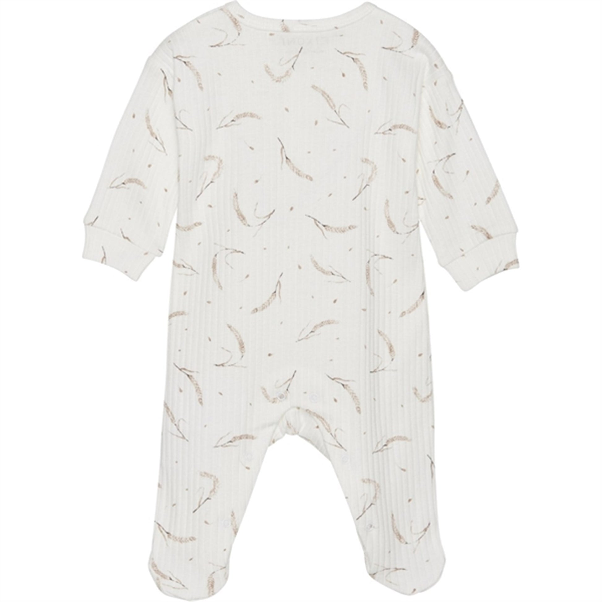 FIXONI Egret Rib Onesie