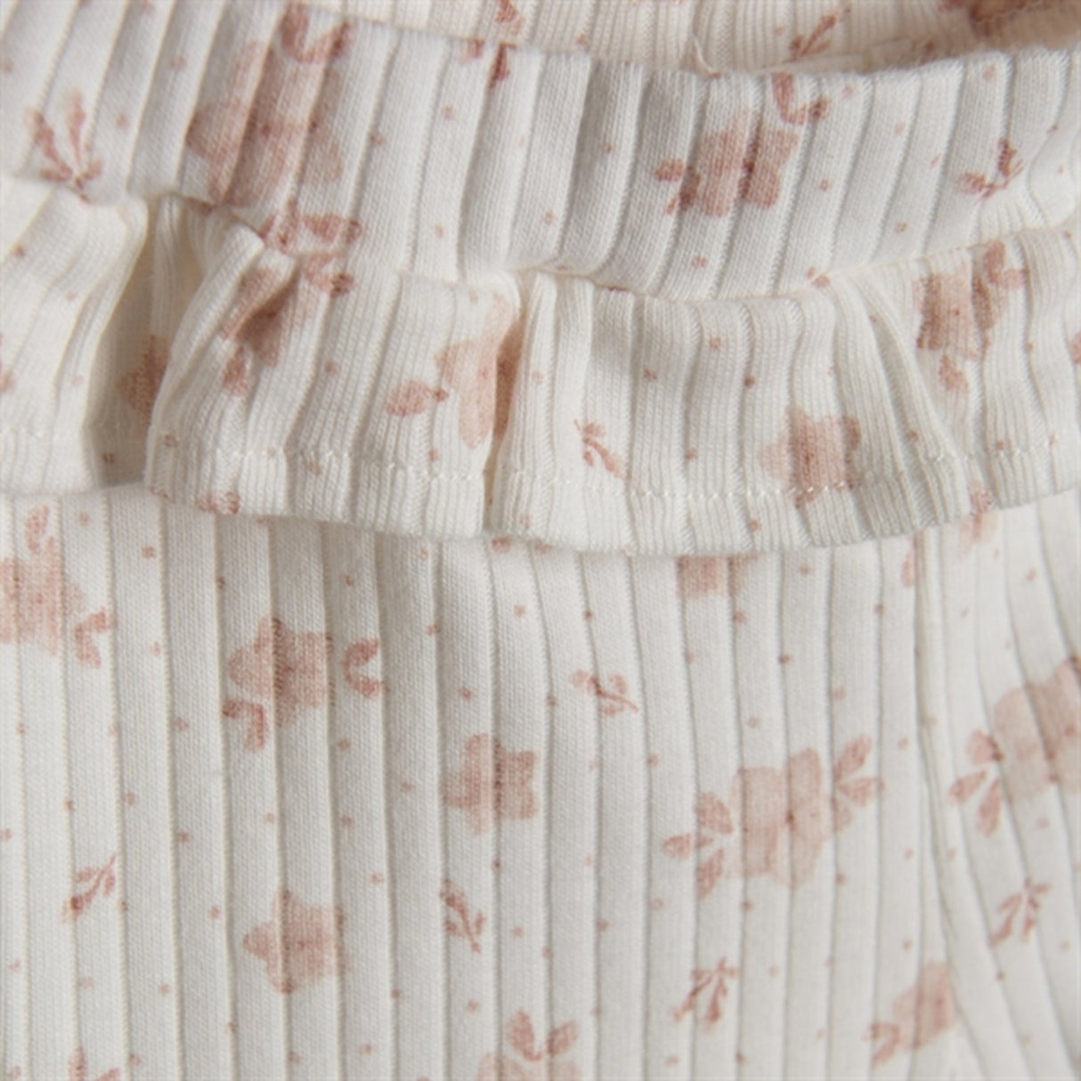 FIXONI Cameo Rose Rib Leggings