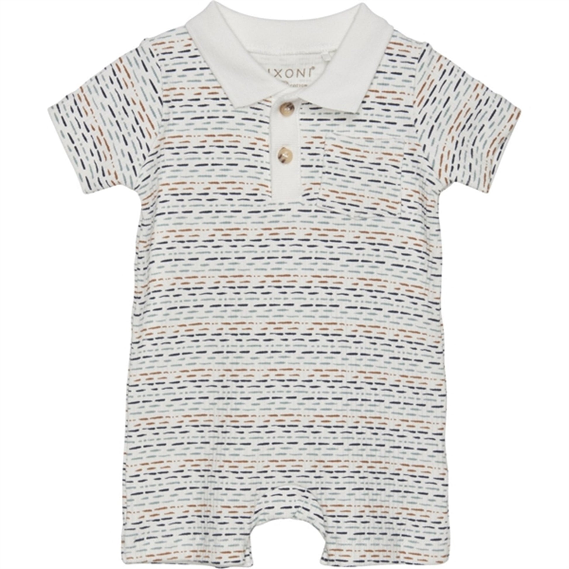FIXONI Egret Rib Romper