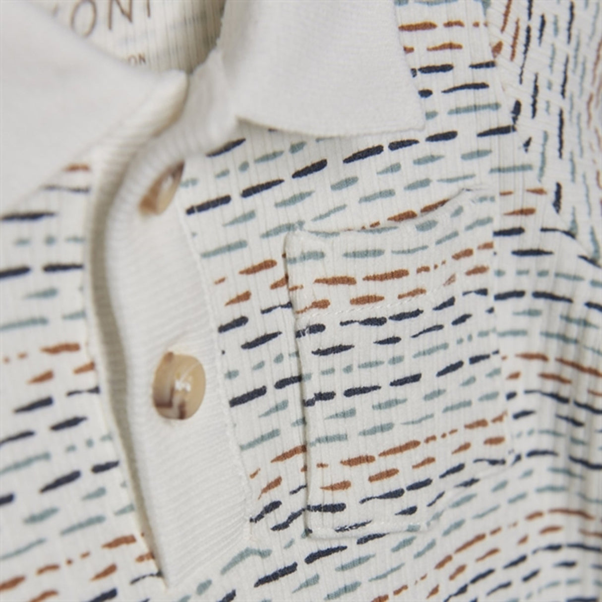 FIXONI Egret Rib Romper