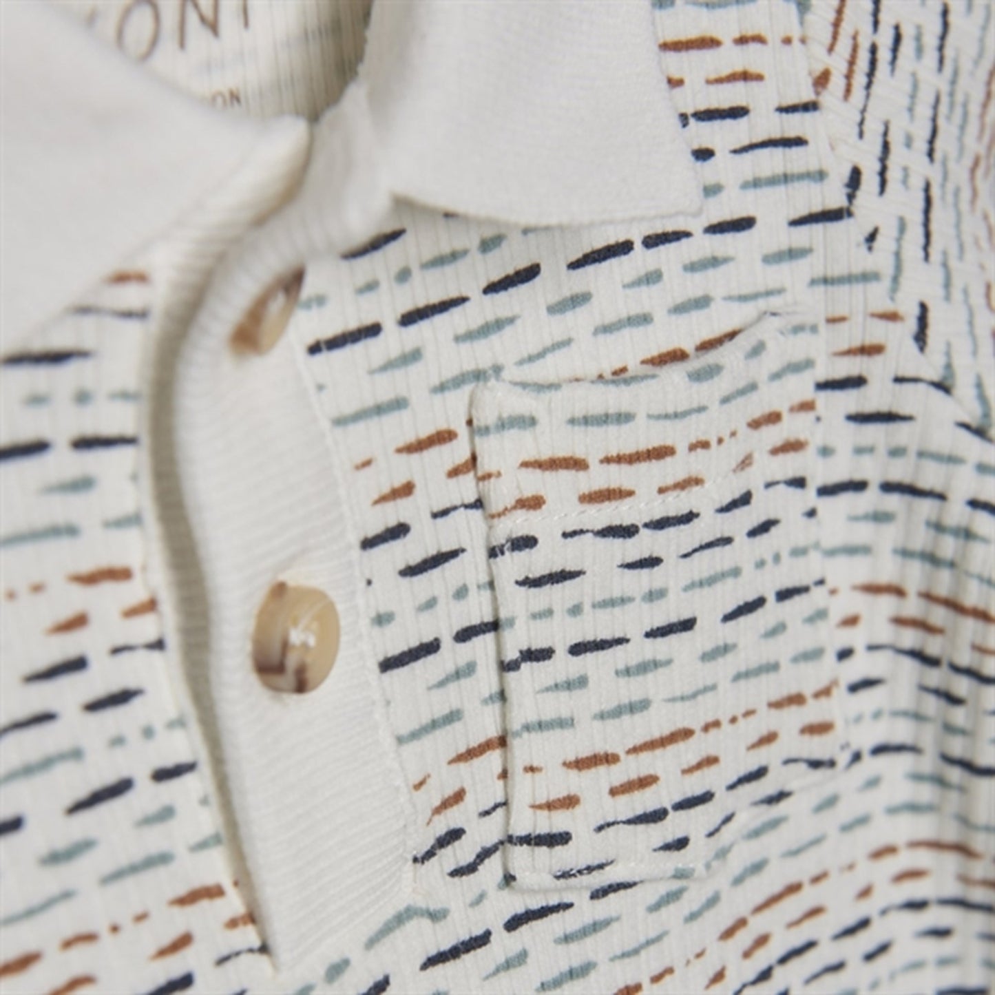 FIXONI Egret Rib Romper