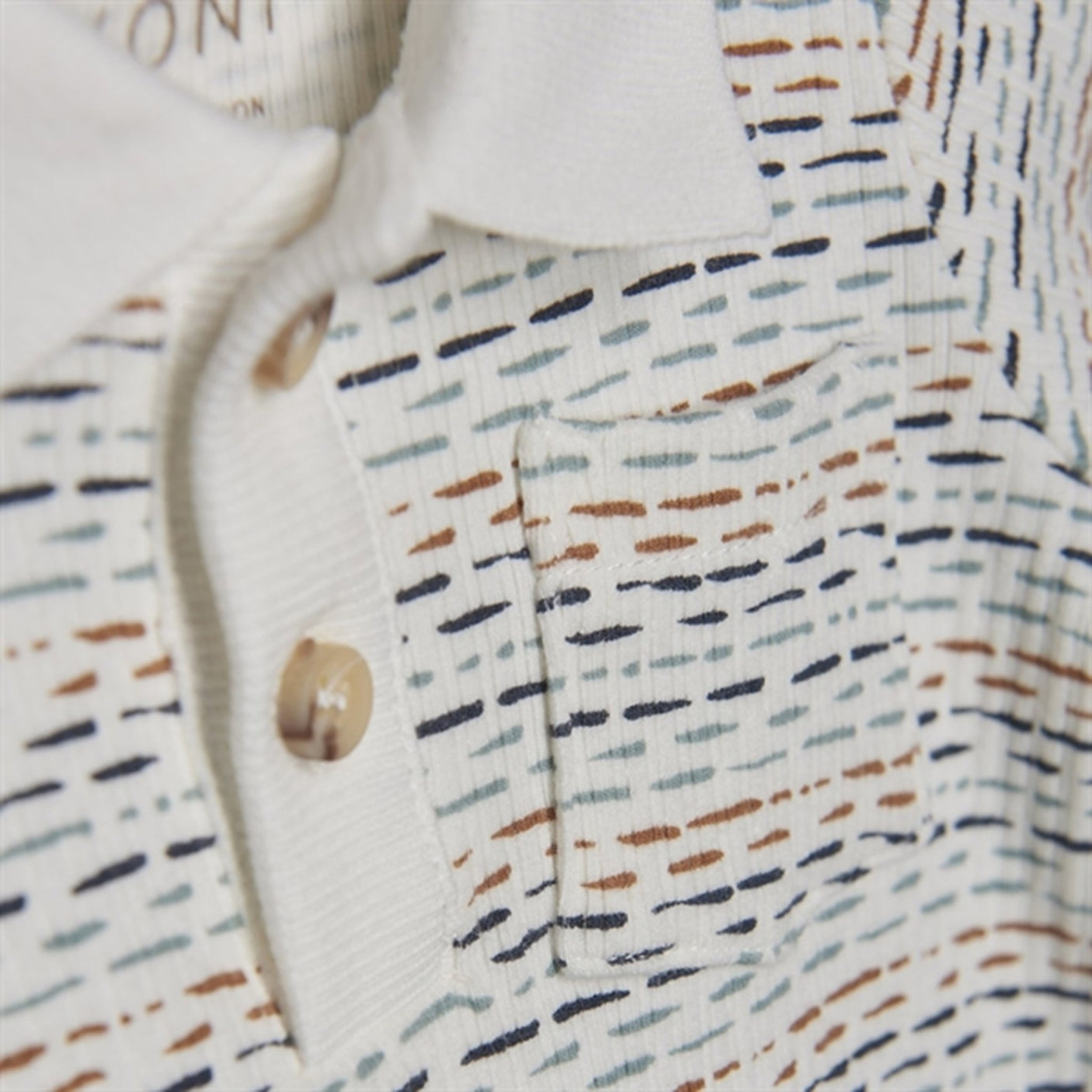 FIXONI Egret Rib Romper